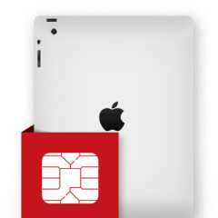 Επισκευή sim card reader iPad 4