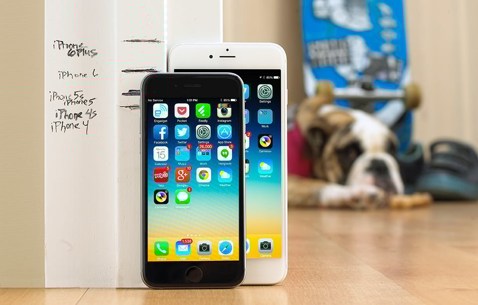 iPhone 6 plus vs iphone 6 apple