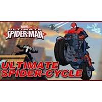 Play Spider Man : Ultimate Spider-cycle game now!
