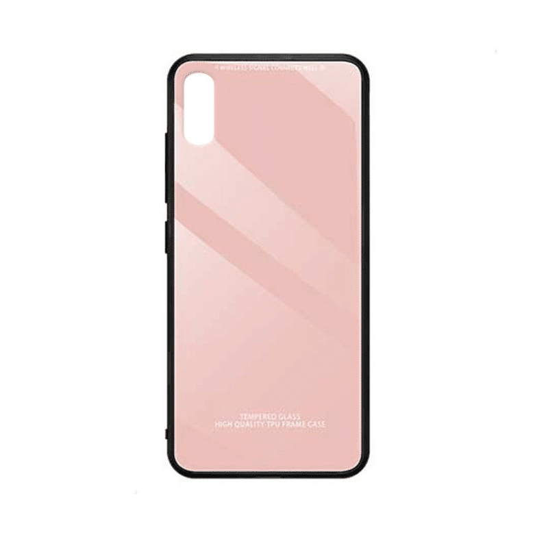 GLASS CASE SHOPRANO XIAOMI REDMI NOTE 8T PINK