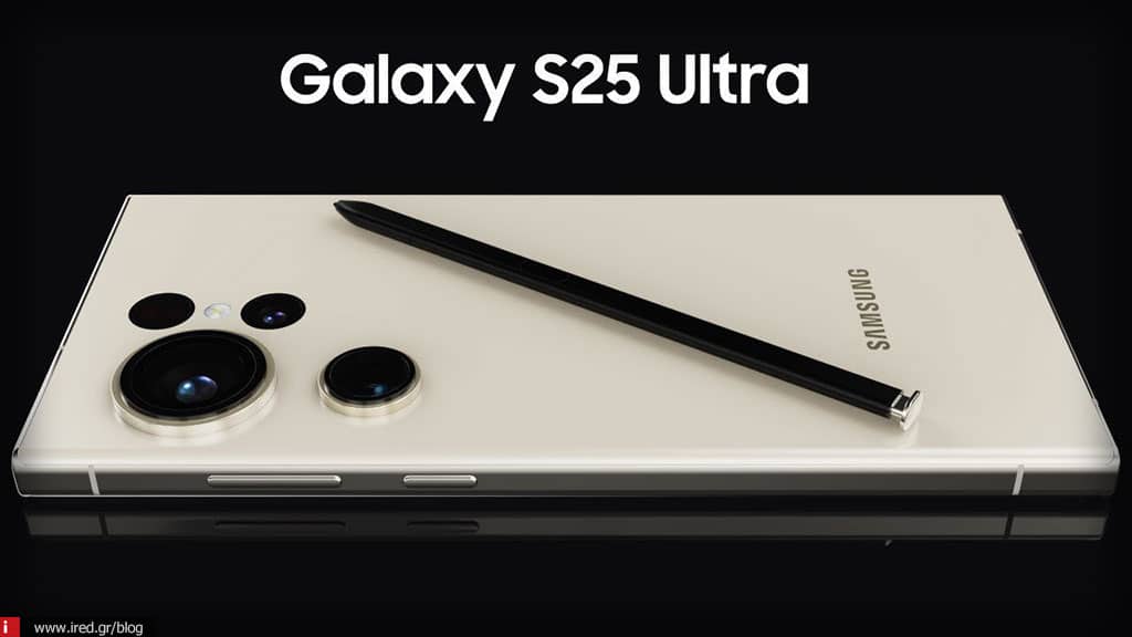 A major design change from Samsung, with the bezels of the Galaxy S25 Ultra being almost invisible.