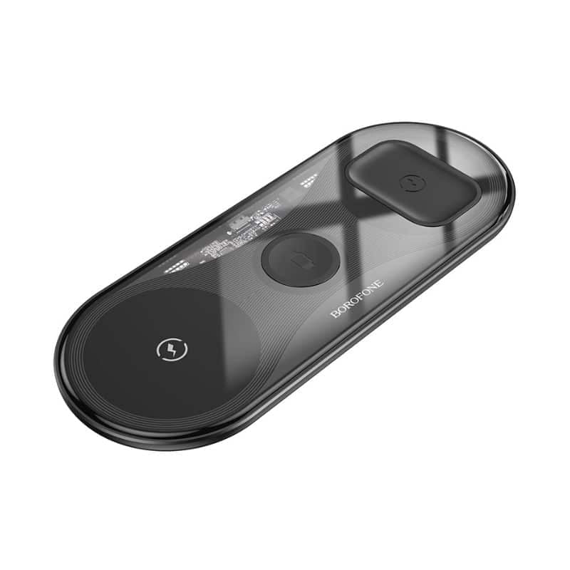 BOROFONE BQ19 - POWERFUL 3 IN 1 WIRELESS FAST CHARGER