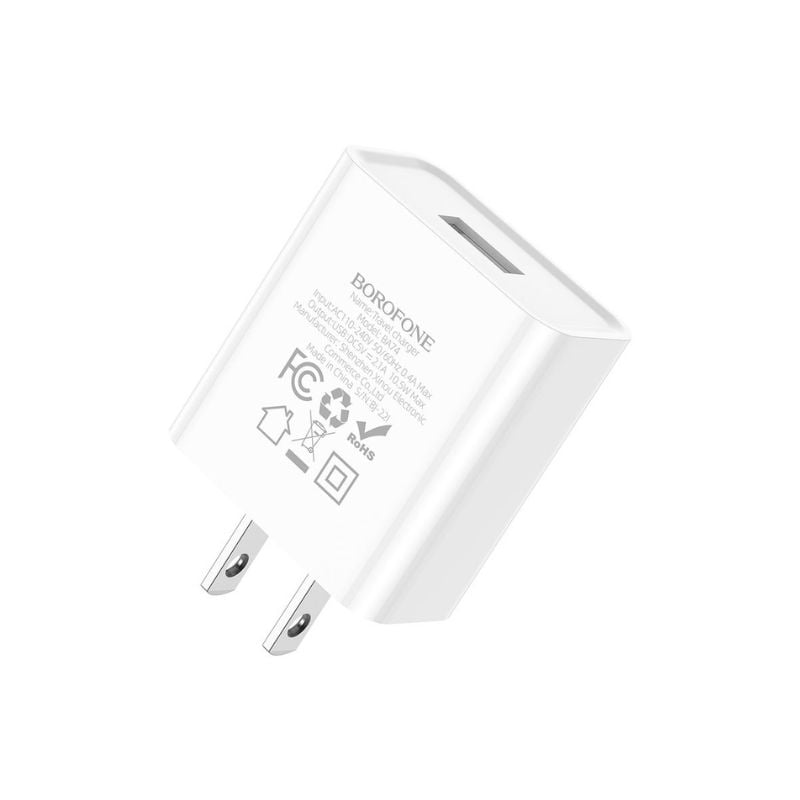 BOROFONE BA74 - ASPIRER SINGLE PORT CHARGER (US)