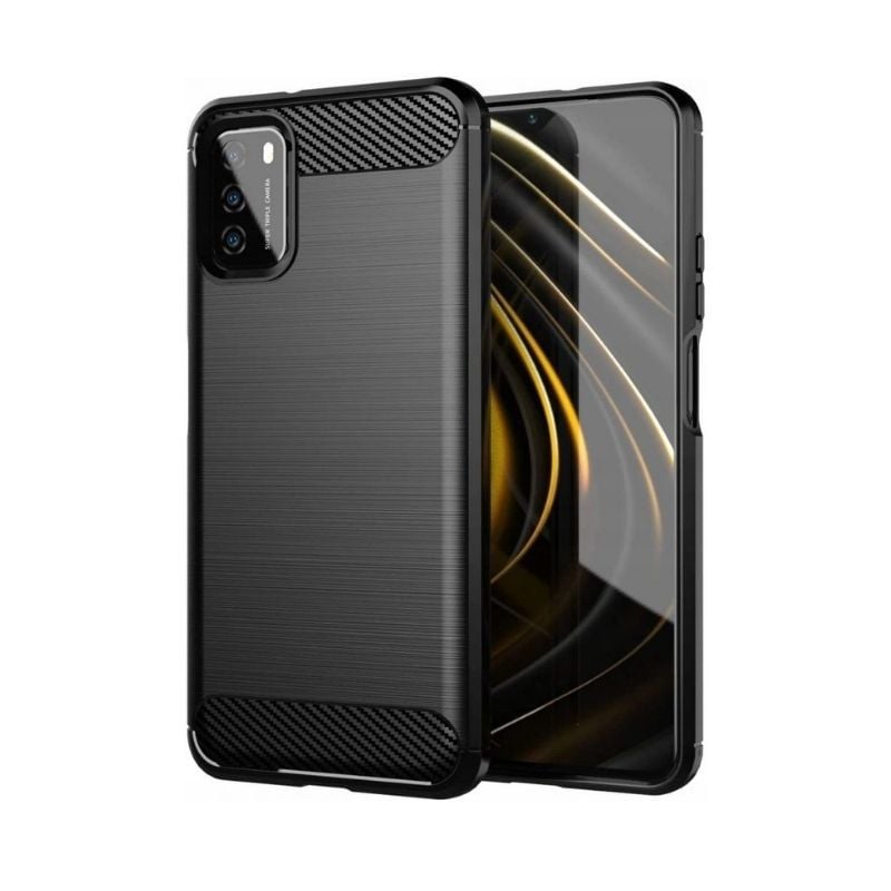 CARBON FLEXIBLE CASE SHOPRANO - REALME 7 PRO