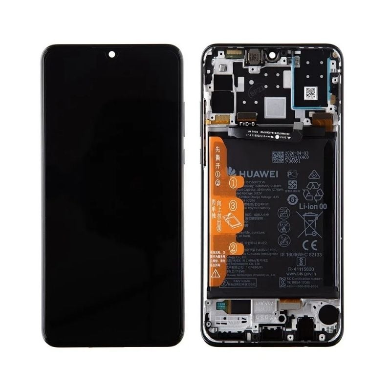 LCD & DIGITIZER & BATTERY SERVICE PACK - HUAWEI P30 LITE (2020)