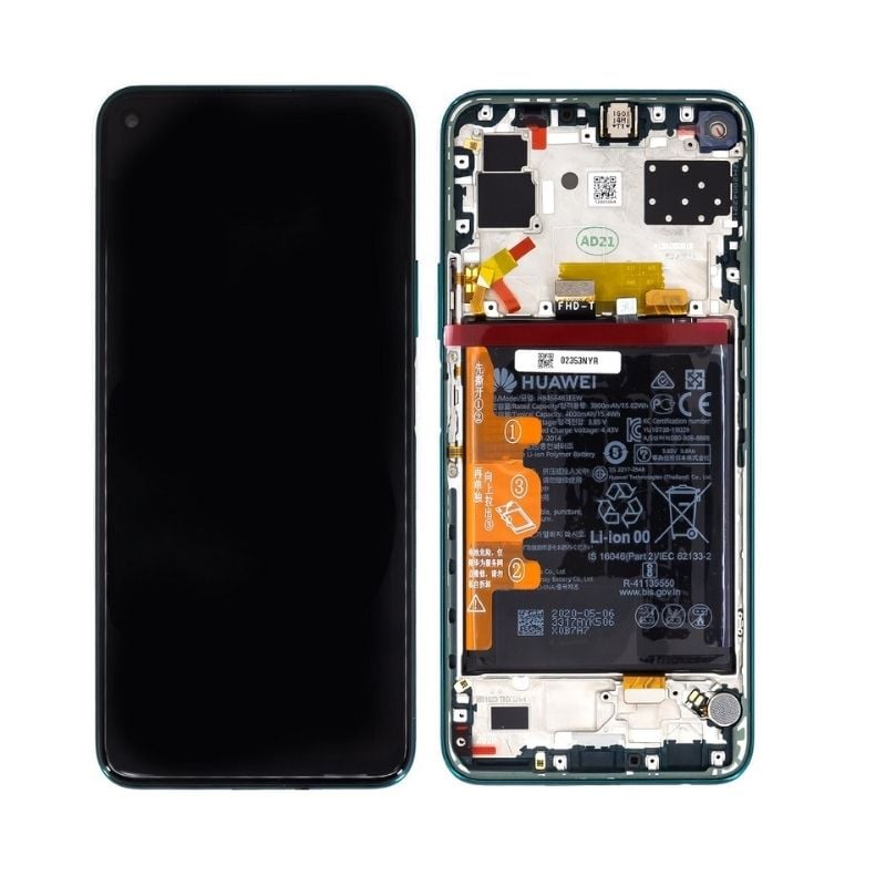 LCD & DIGITIZER & BATTERY SERVICE PACK - HUAWEI P40 LITE 5G