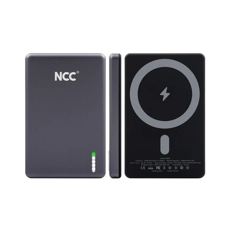 NCC MAGNETIC POWERBANK 5000mAh ULTRA SLIM BP05 FOR IP