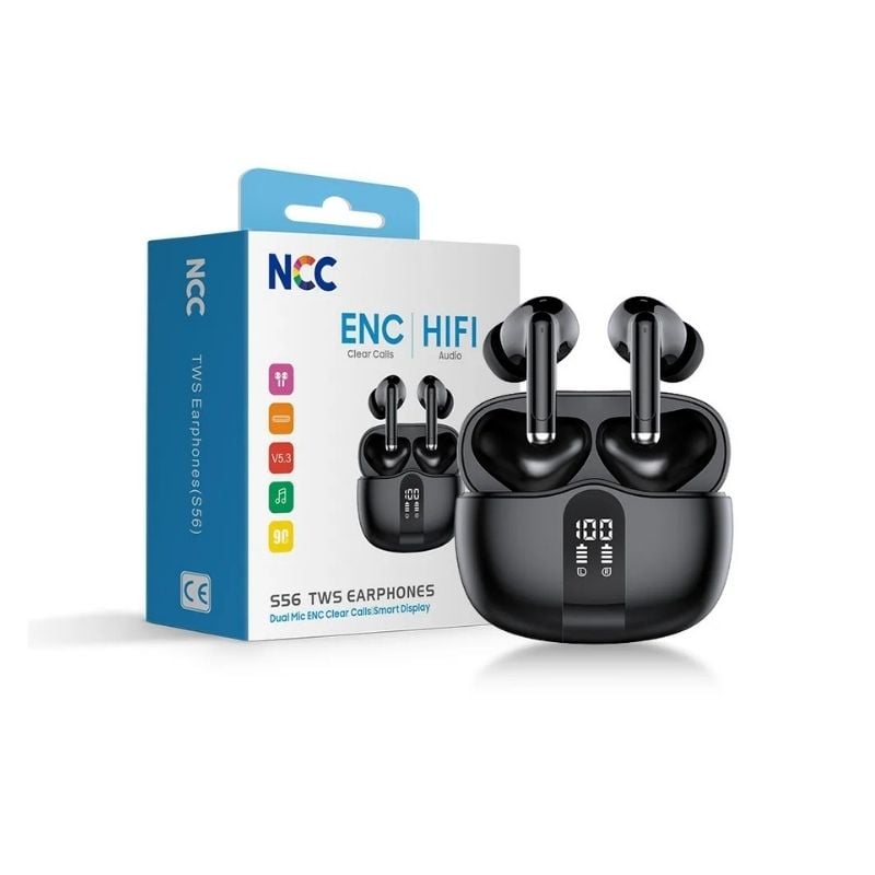 NCC S56 - TWS DUAL MIC ENC EARPHONES