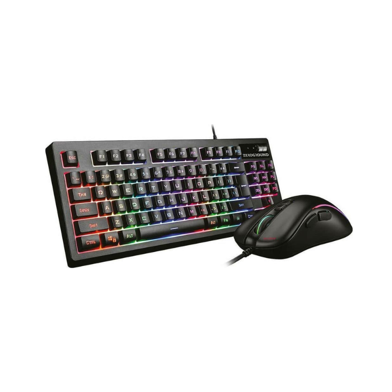 ZEROGROUND KEYBOARD & MOUSE AOCHI KB-1800GUMS