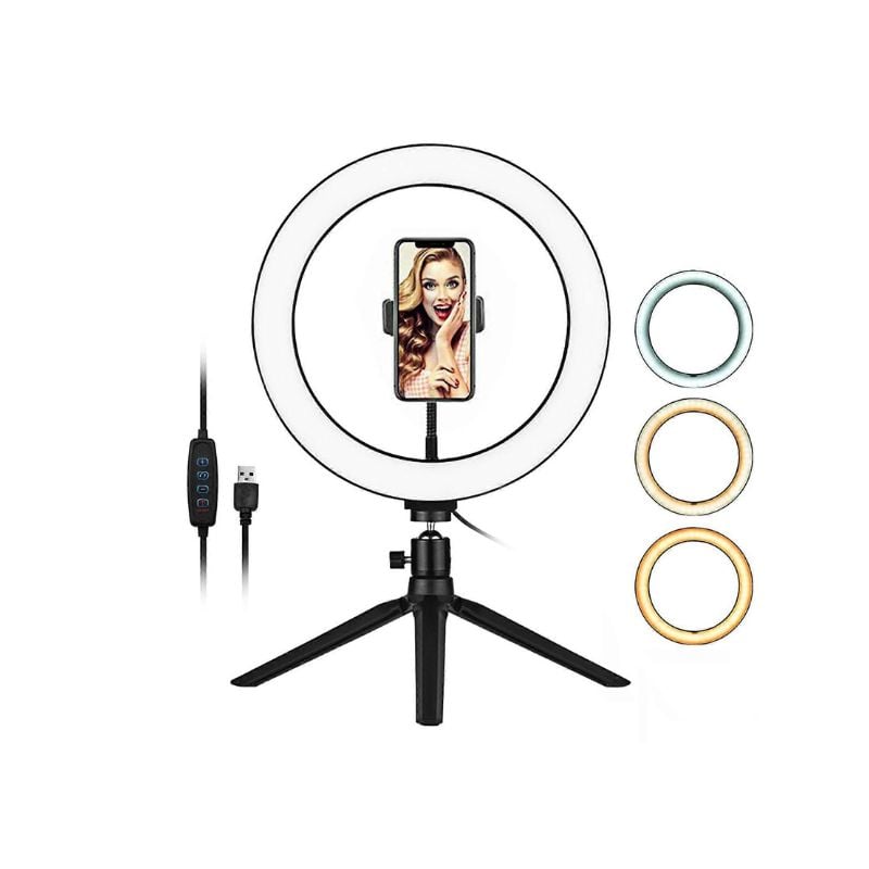 10" TABLE RING LIGHT HOLDER