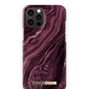 IDEAL OF SWEDEN FASHION CASE GOLDEN PLUM - IPHONE 12 / 12 PRO - Image 1