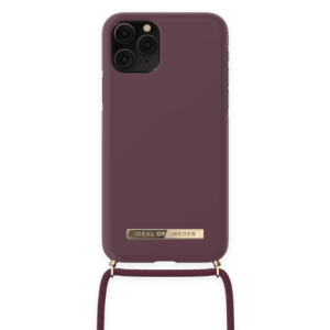 IDEAL OF SWEDEN NECKLACE CASE ORDINARY DEEP CHERRY - IPHONE 11 PRO / XS / X