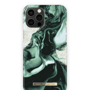 IDEAL OF SWEDEN FASHION CASE GOLDEN OLIVE MARBLE - IPHONE 13 PRO MAX - Image 1