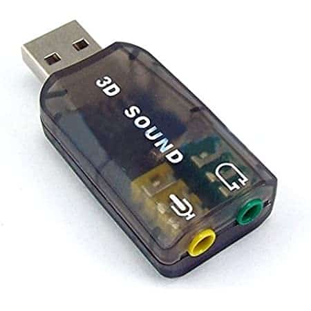PT USB SOUND CARD 3D & VIRTUAL 5.1CH CAB-U036