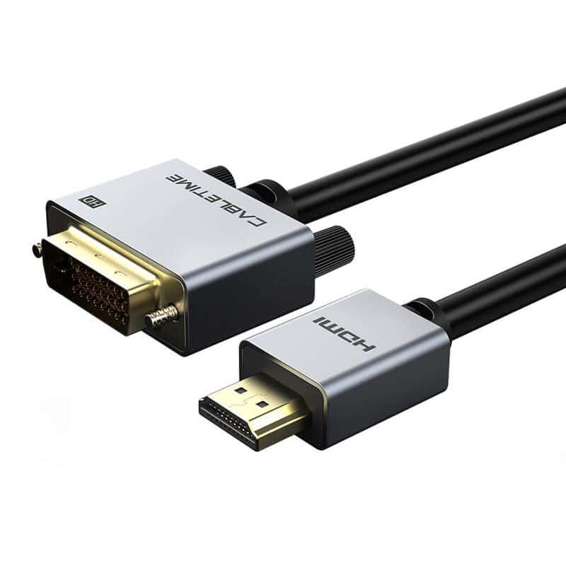 CABLETIME PREMIUM CABLE HDMI TO DVI 24+1 3M
