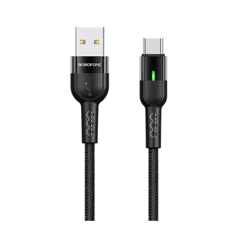 BOROFONE BU17 - STARLIGHT SMART CHARGING DATA CABLE TYPE C