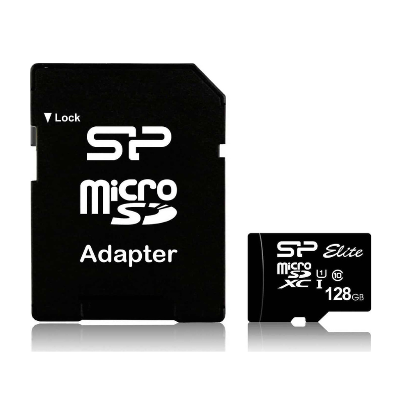 SILICON POWER MICRO SD WITH ADAPTOR 128GB