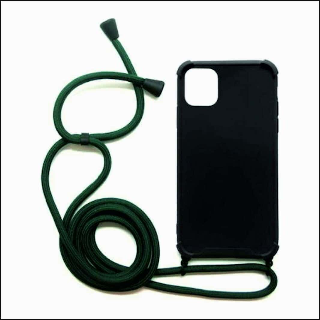 CROSSBODY INOS SHOCKPROOF CASE BLACK - IPHONE 11 PRO