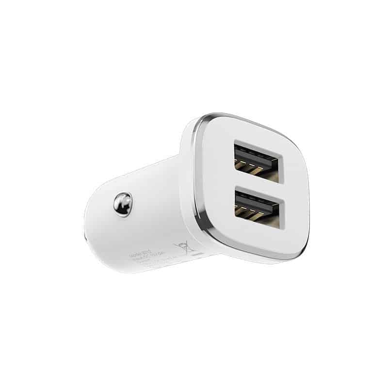 BOROFONE BZ12 - LASTING POWER DOUBLE PORT IN CAR CHARGER
