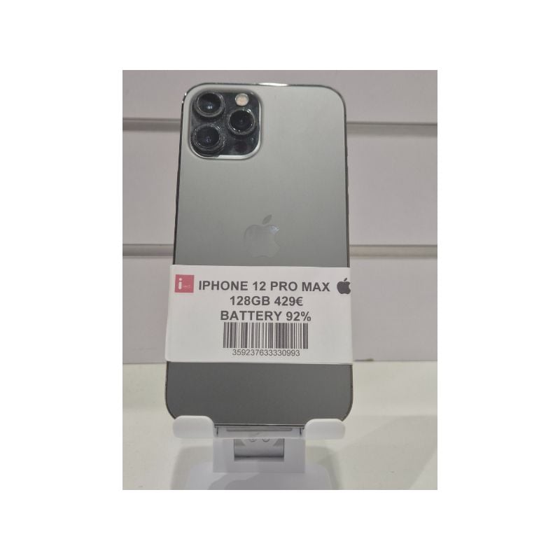 IPHONE 12-PRO-MAX 128GB GRAPHITE ΜΕΤΑΧΕΙΡΙΣΜΕΝΟ
