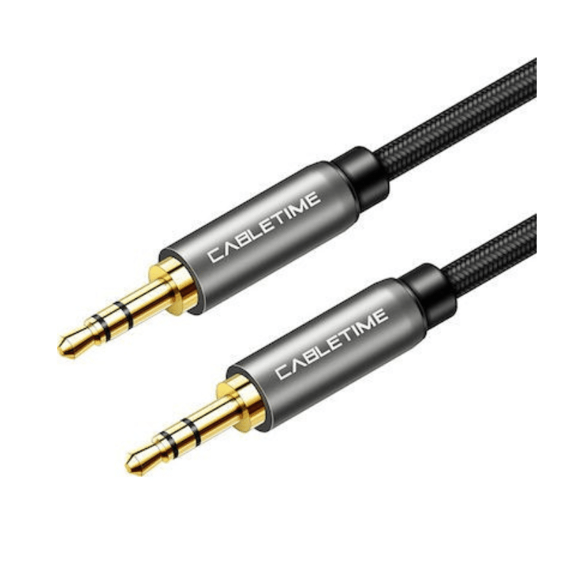 CABLETIME PREMIUM STEREO 3.5 AUDIO CABLE 1M