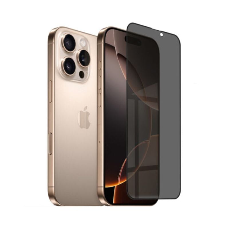 5D PRIVACY TEMPERED GLASS - IPHONE 16 PRO