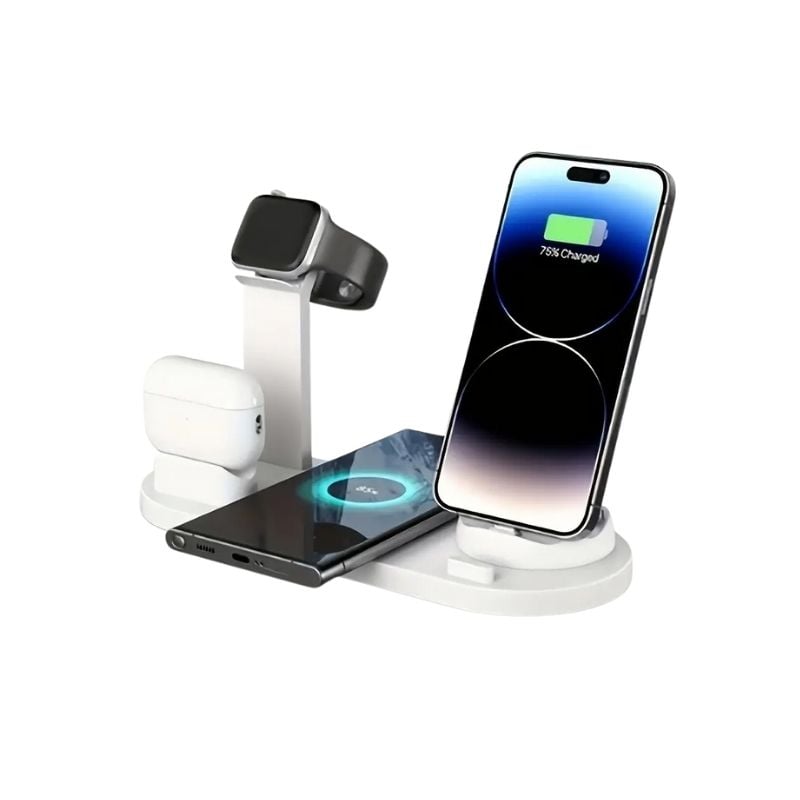 6 IN 1 WIRELESS CHARGER 15W