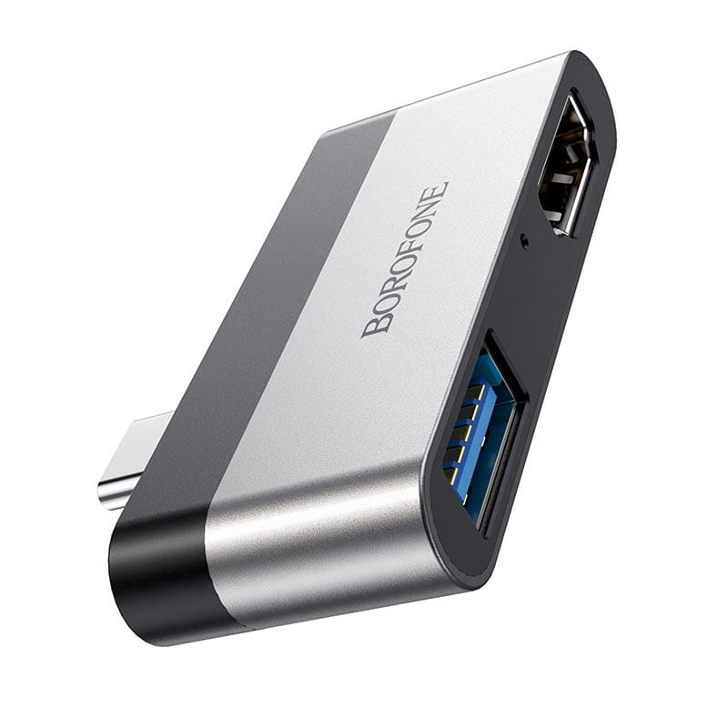 BOROFONE DH2 - TYPE C TO HDMI + USB 3.0 ADAPTER