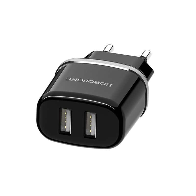 BOROFONE BA25A - OUTSTANDING DUAL PORT CHARGER