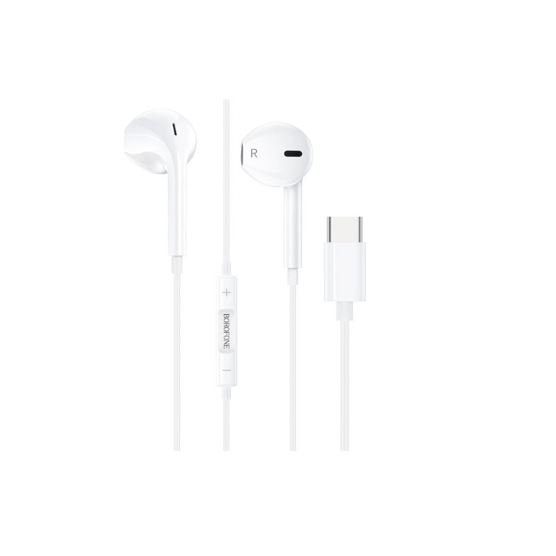 BOROFONE BM60 - EARPHONES HANDSFREE TYPE C