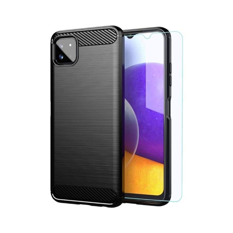 CARBON FLEXIBLE CASE SHOPRANO - SAMSUNG GALAXY A22 5G