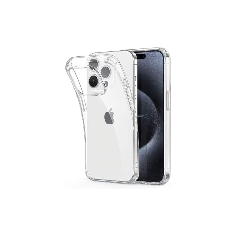 CLEAR GEL CASE SHOPRANO - IPHONE 15 PRO MAX