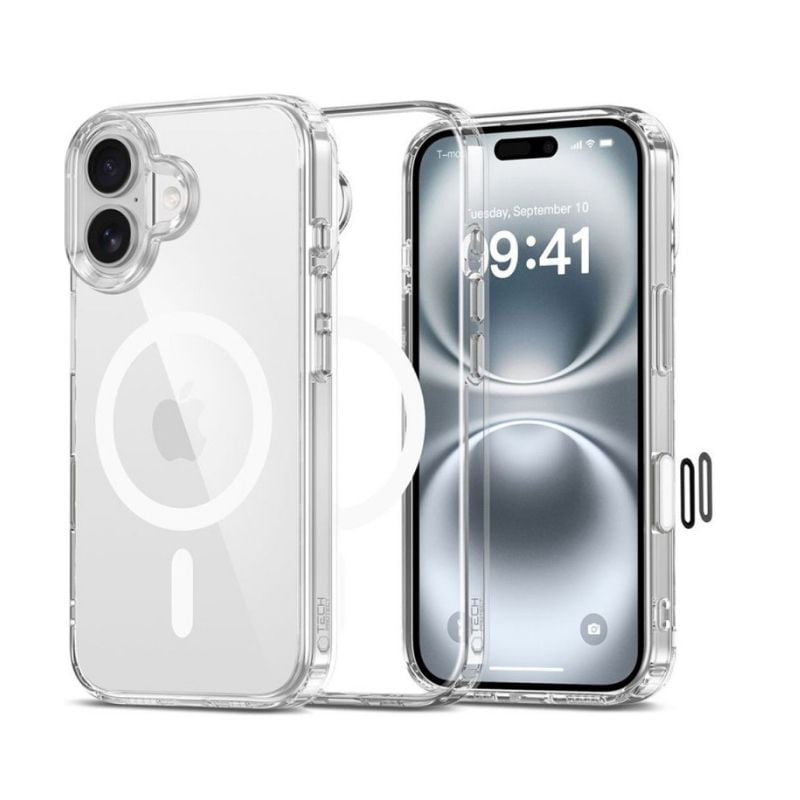 CLEAR MAGSAFE CAMERA CONTROL CASE SHOPRANO - IPHONE 16