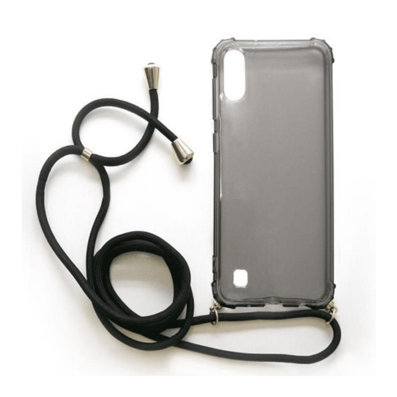 CROSSBODY INOS SHOCKPROOF CASE SMOKE - SAMSUNG GALAXY A10
