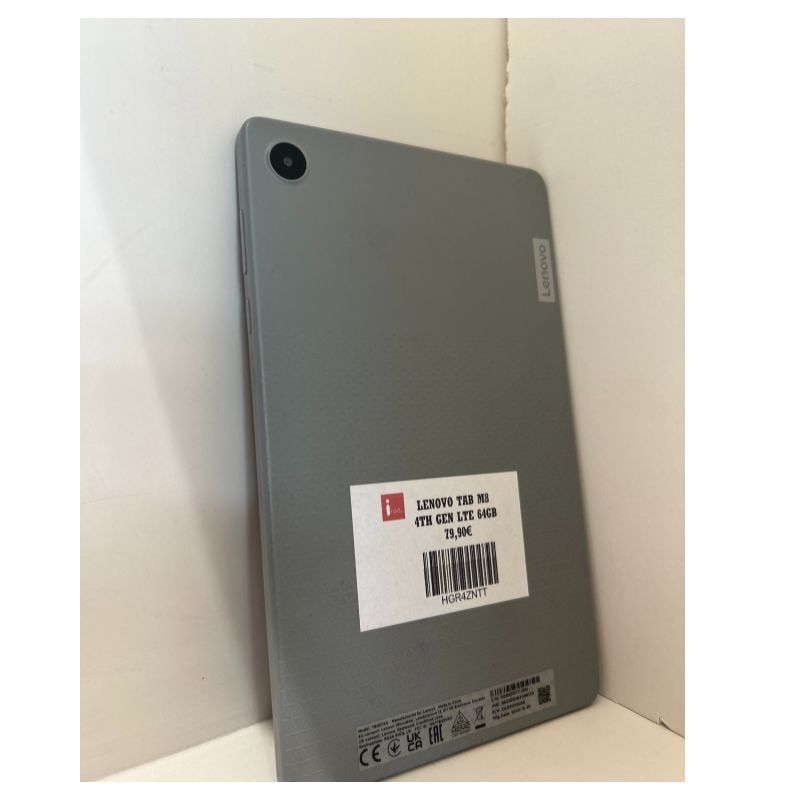 LENOVO TAB M8 4TH GEN LTE 64GB ARCTIC GREY ΜΕΤΑΧΕΙΡΙΣΜΕΝΟ