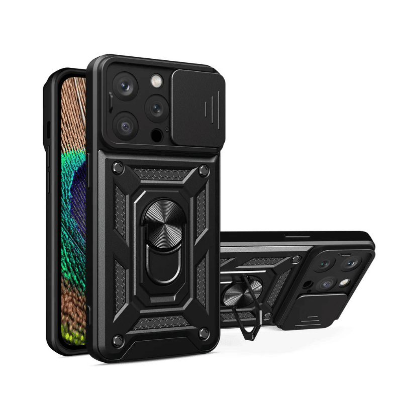 HYBRID ARMOR CAMSHIELD CASE SHOPRANO - IPHONE 14 PRO MAX