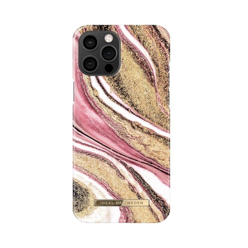 IDEAL OF SWEDEN FASHION CASE COSMIC PINK SWIRL - IPHONE 12 PRO MAX