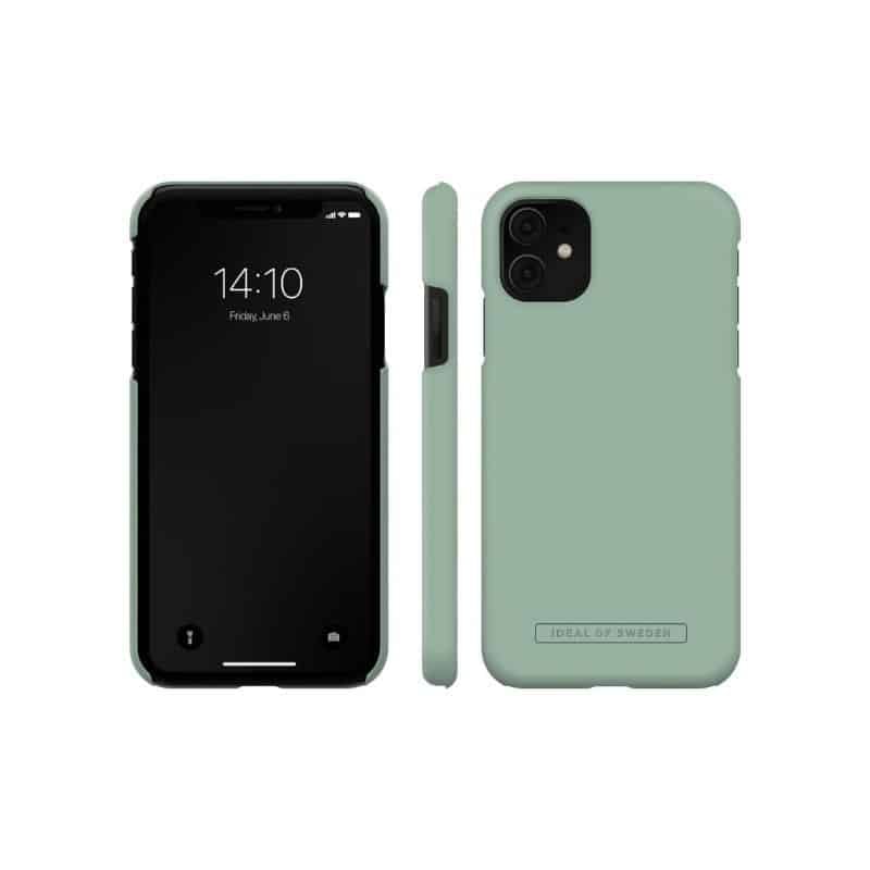 IDEAL OF SWEDEN FASHION CASE SEAMLESS SAGE GREEN - IPHONE 11 PRO / XS / X