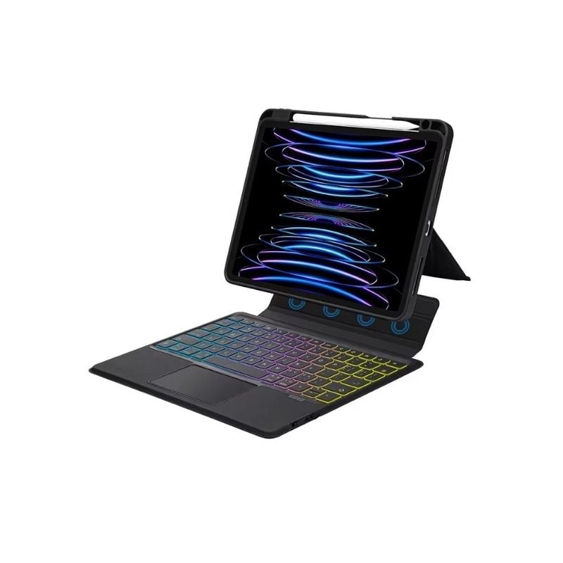 IPAD MAGNETIC SPLIT KEYBOARD LEATHER CASE 12.9" 2018/2020/2021/2022/ IPAD AIR 13" 2024