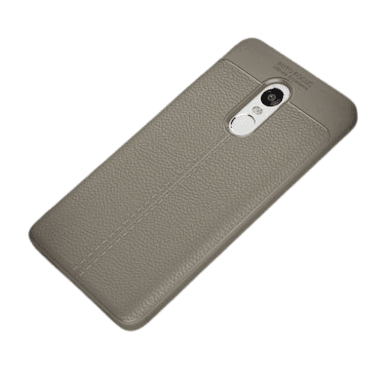 LITCHI PATTERN FLEXIBLE COVER SHOPRANO - XIAOMI REDMI NOTE 4X