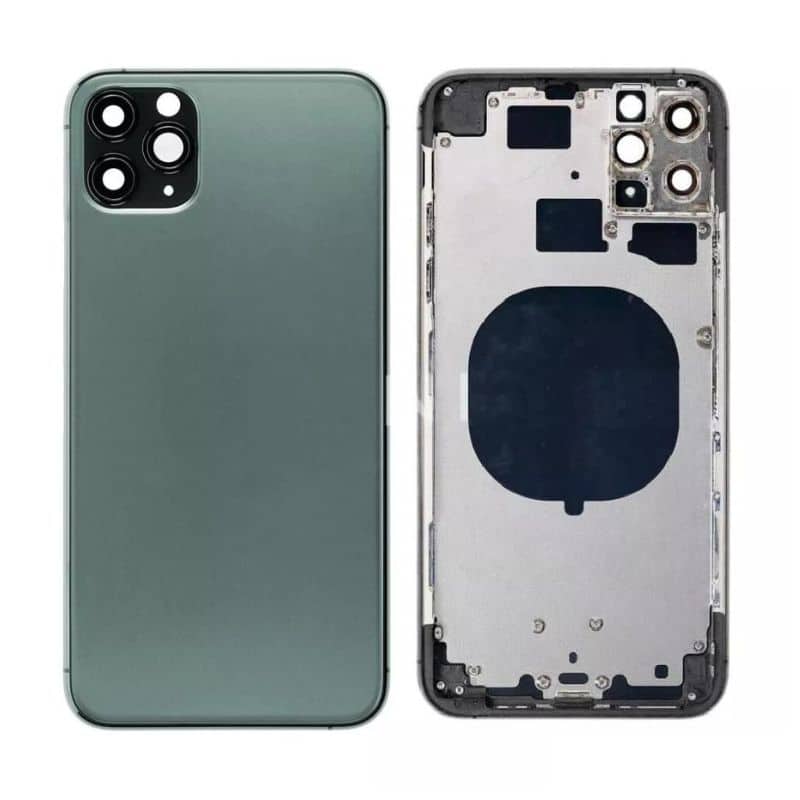 MIDDLE FRAME & BATTERY DOOR WITH SIDE KEYS - IPHONE 11 PRO