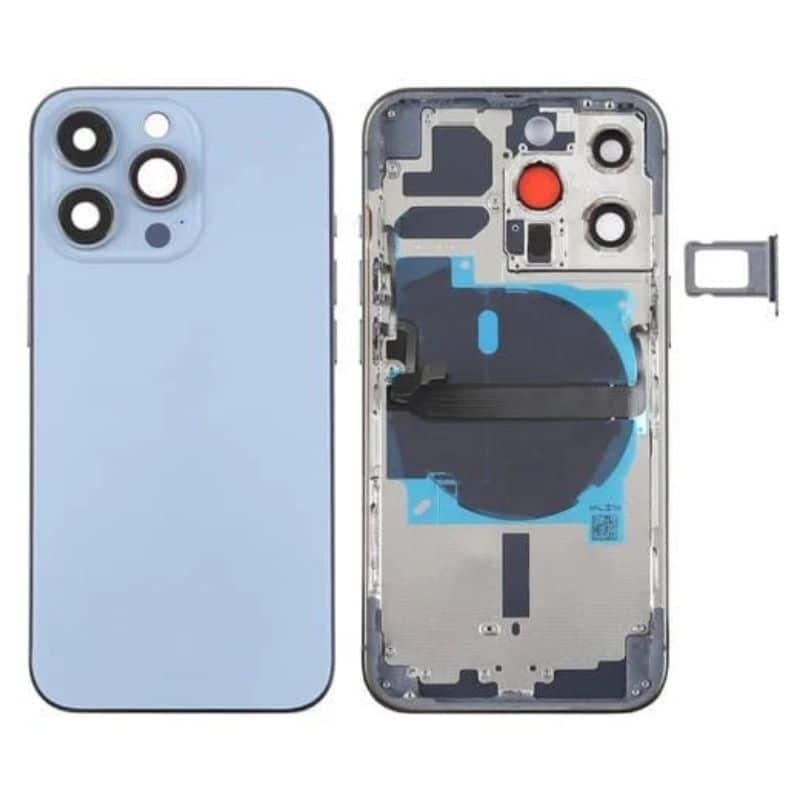 MIDDLE FRAME & BATTERY DOOR WITH SIDE KEYS - IPHONE 13 PRO