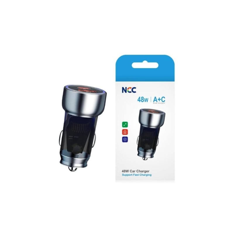 NCC R10 48W CAR CHARGER SUPPORT FAST CHARGING