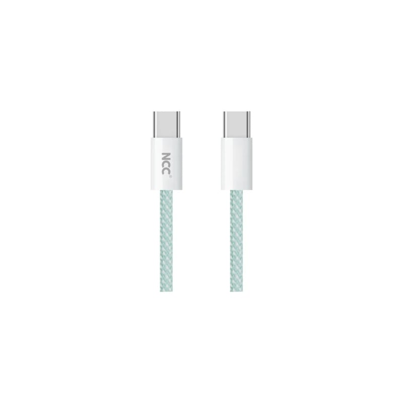 NCC TYPE-C TO TYPE-C MACAROON CHARGING DATA CABLE 60W 1M