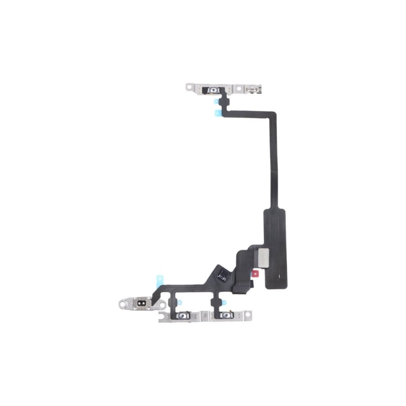 POWER VOLUME BUTTON FLEX CABLE WITH WIRELESS CHARGING FLEX - IPHONE 14 PRO