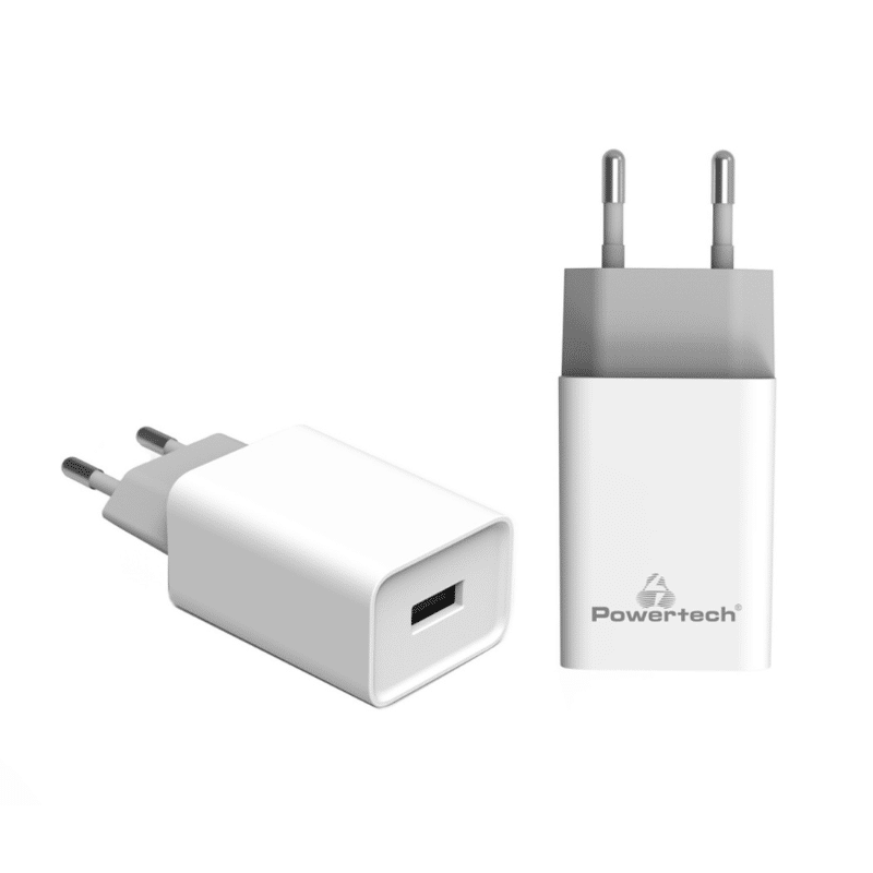 POWERTECH WALL CHARGER USB 2.1A PT-761