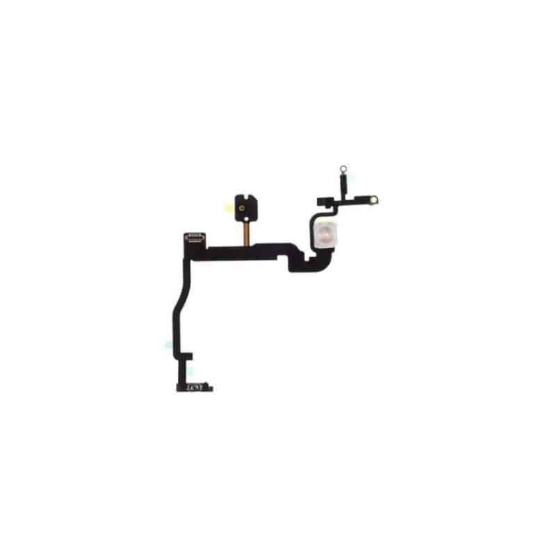 VOLUME BUTTON FLEX CABLE & METAL BRACKET - IPHONE 11