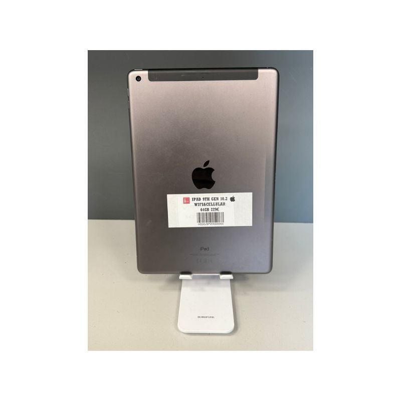 IPAD 9TH GEN 10.2 WIFI+CELLULAR 64GB SPACE GRAY ΜΕΤΑΧΕΙΡΙΣΜΕΝΟ