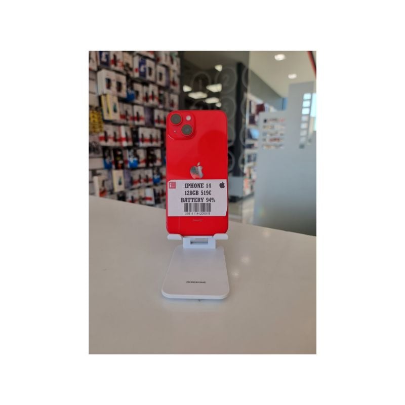 IPHONE 14 128GB RED ΜΕΤΑΧΕΙΡΙΣΜΕΝΟ