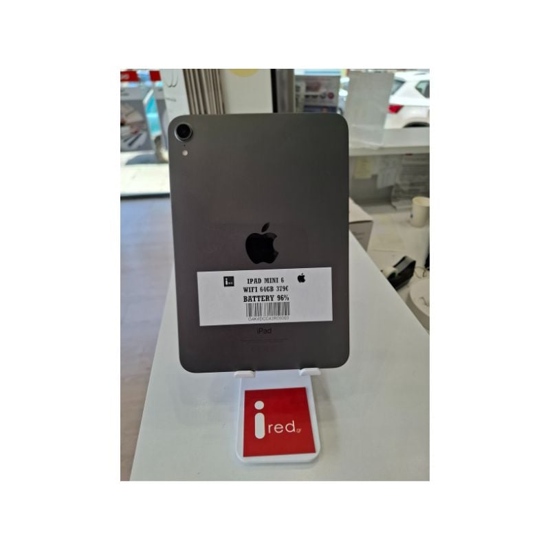 IPAD MINI-6 WI-FI 64GB SPACE GREY ΜΕΤΑΧΕΙΡΙΣΜΕΝΟ